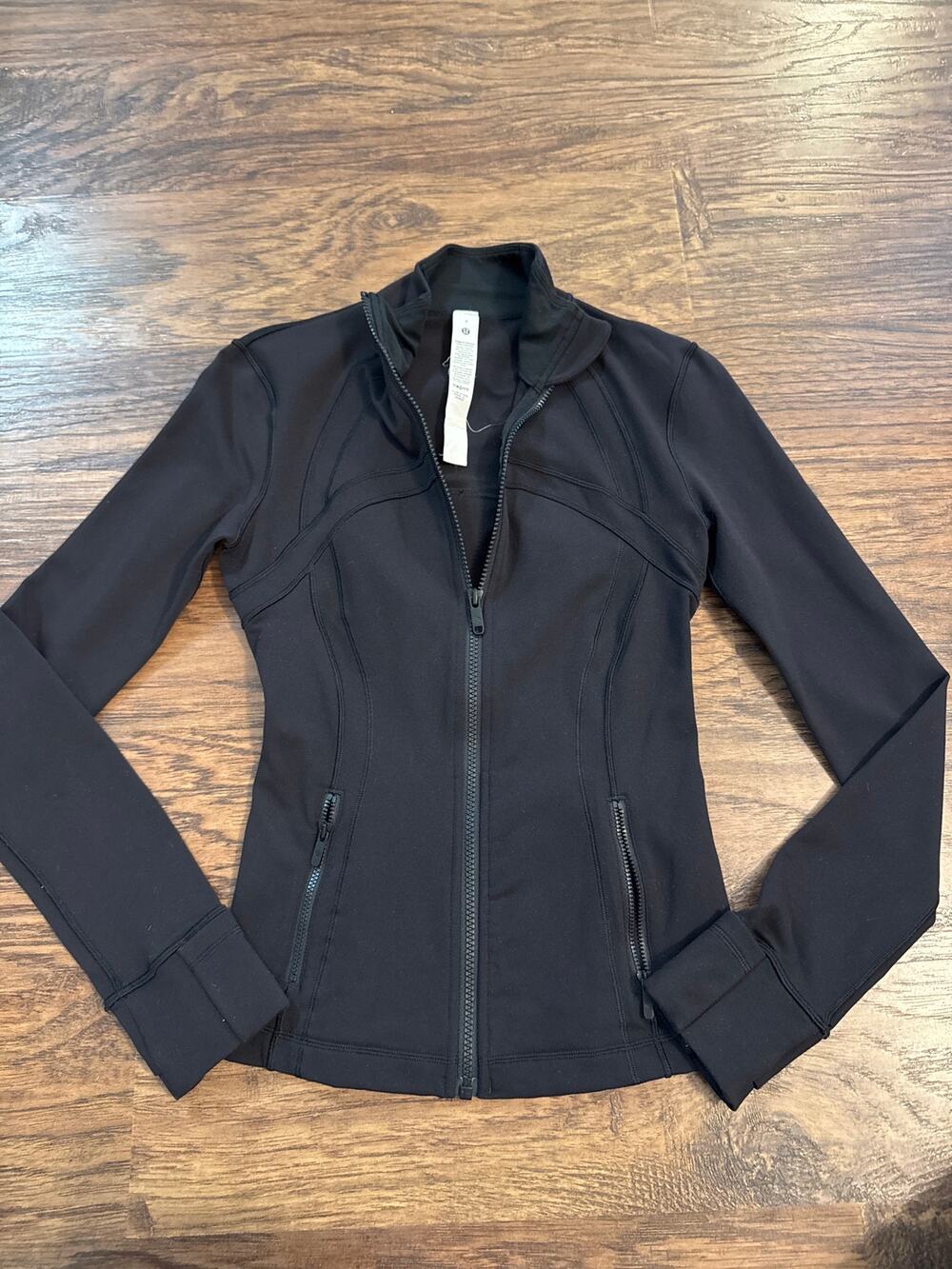 Lululemon Define Jacket Black Sz 4 Luon Stretch